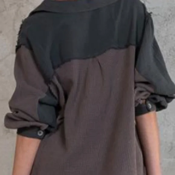 Pol Charcoal Shacket - Picture 2 of 2